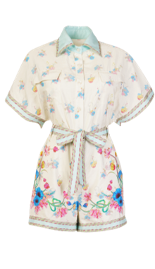 Zinnia Ivory Romper