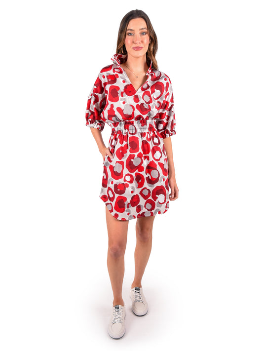 Game Day Cheetah Palmer Dress – Sporty & Stylish for Fans