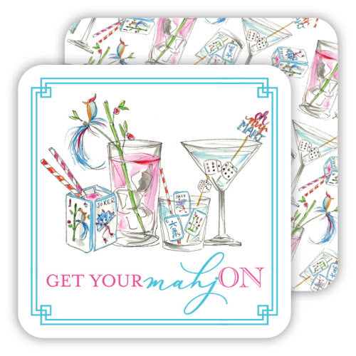 Get your Mahj ON Coasters