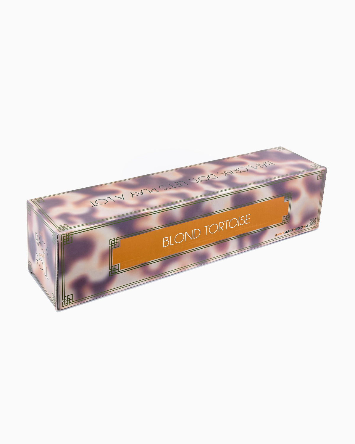Oh My Mahjong Racks & Pushers - Blonde Tortoise Shell