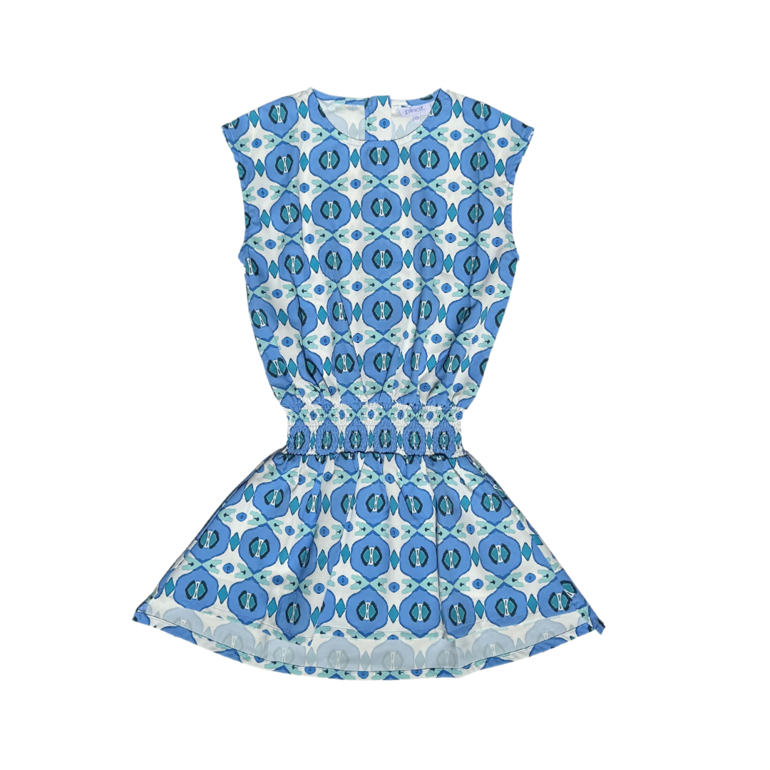 Josie Dress - Lapis Ikat