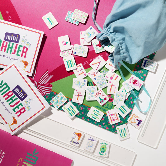 Mini Mahjer Complete Set - Bubbles & Bows