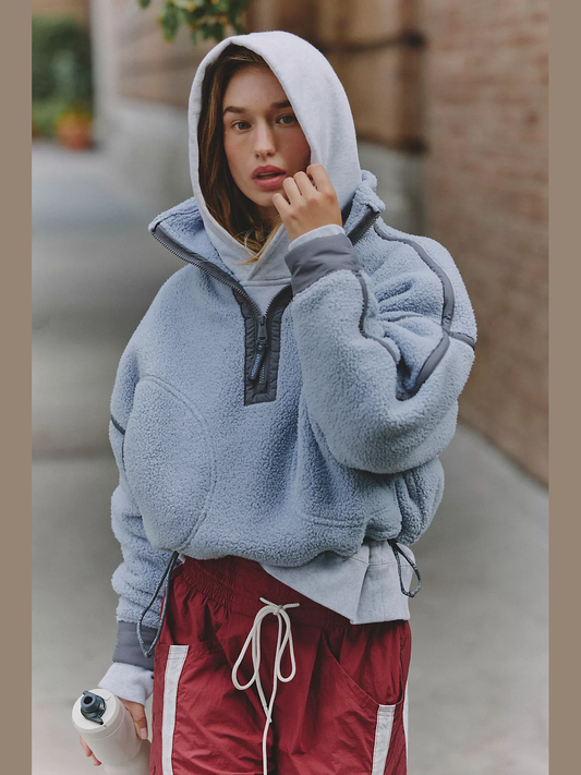 Mountain High Half Zip - Steele
