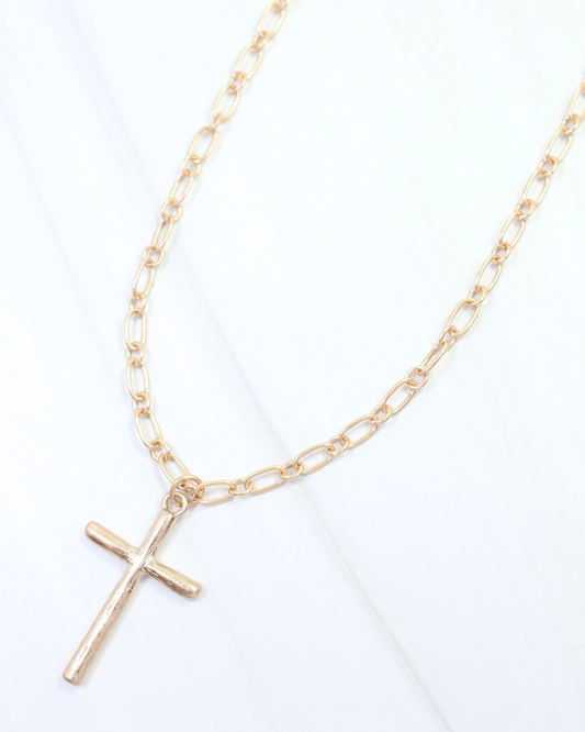 Cassia Cross Necklace