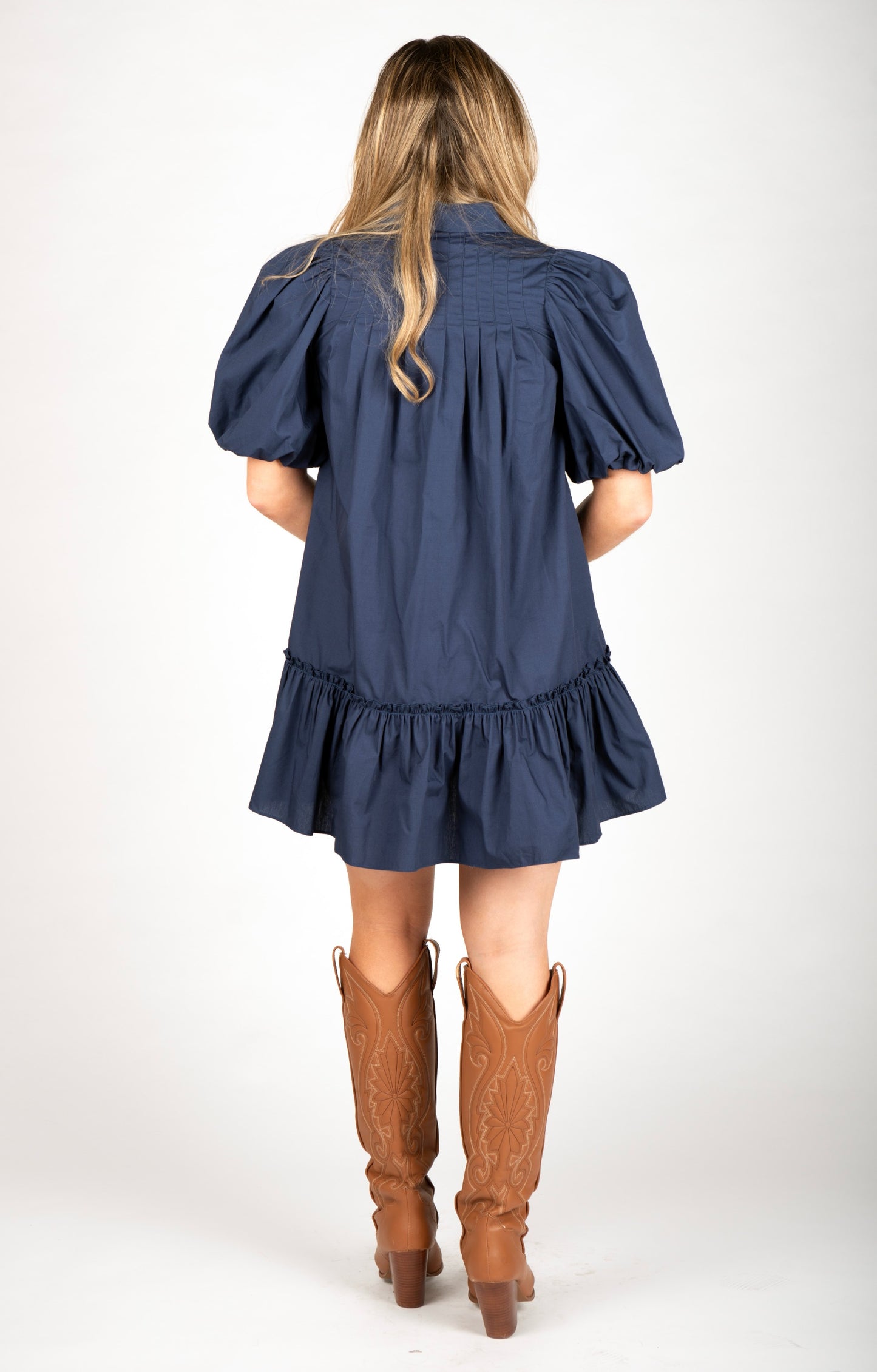 Navy Morgan Dress