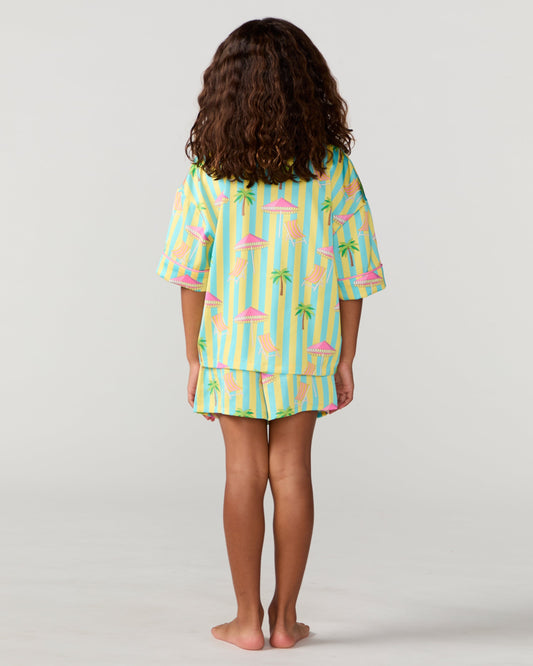 Silky Cabana Club Pajama Set