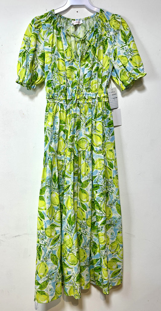 Citrus Splash Maxi Dress