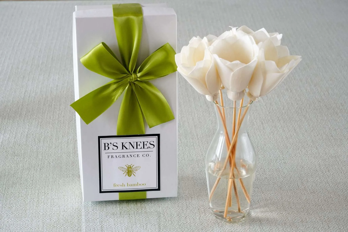Fresh Bamboo Candle & Diffuser