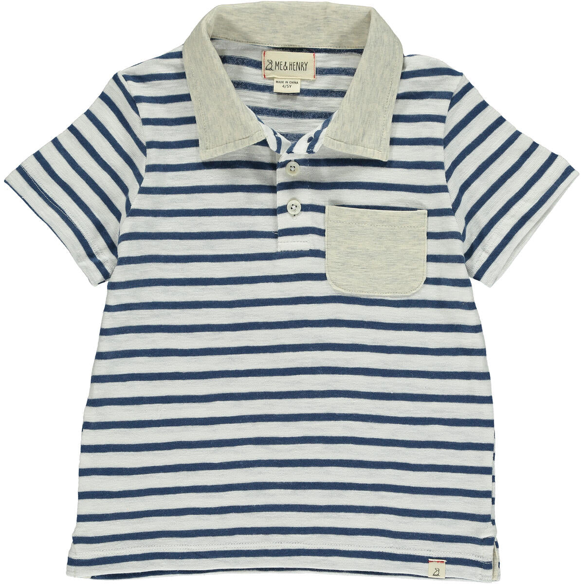 Anchor Navy/White Polo