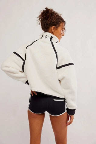 Mountain High Half Zip - White / Black Combo