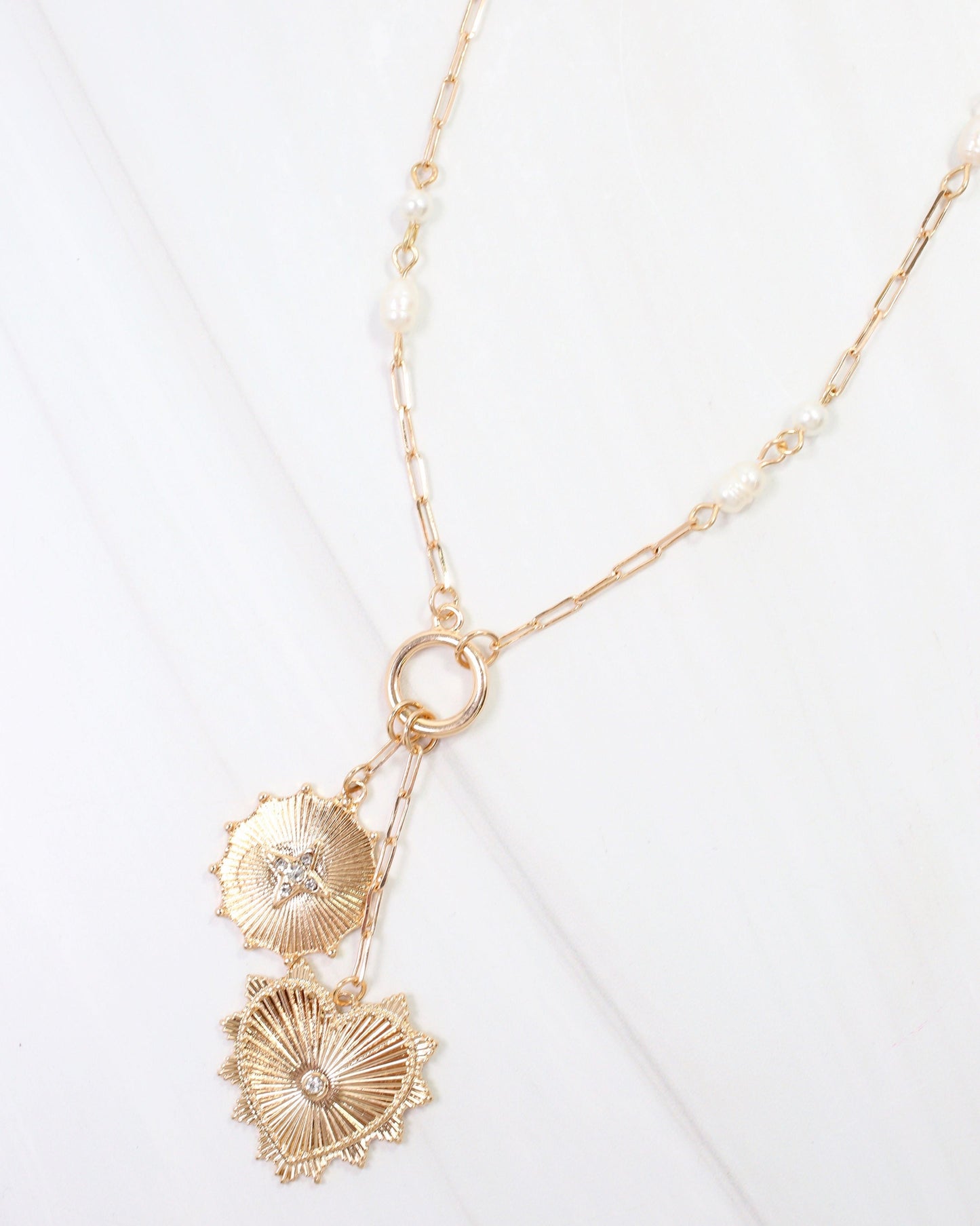 Harmon Heart Charm Necklace