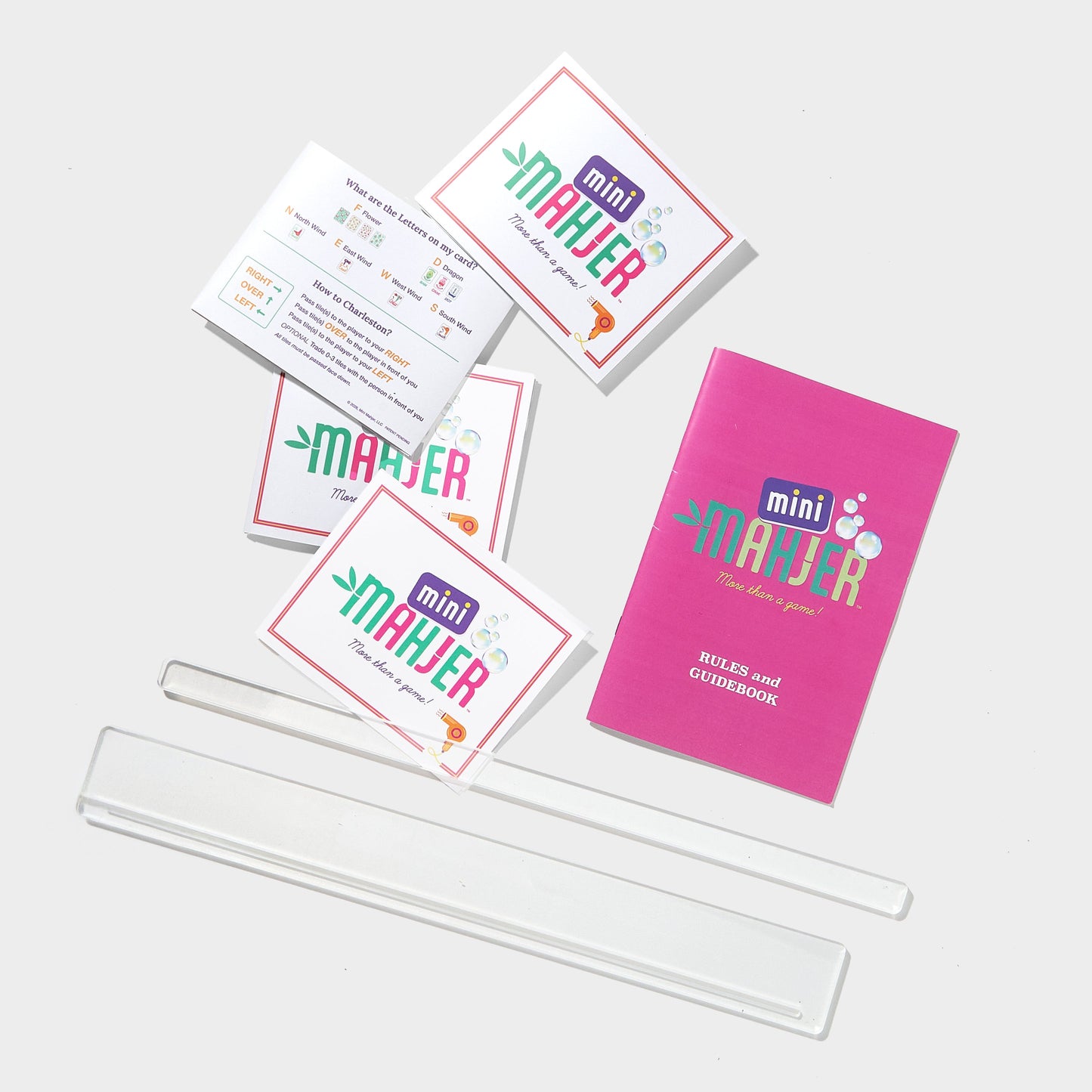 Mini Mahjer Complete Set - Bubbles & Bows