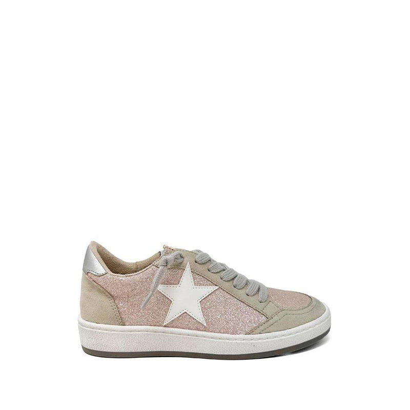 Paz Champagne Glitter Sneaker