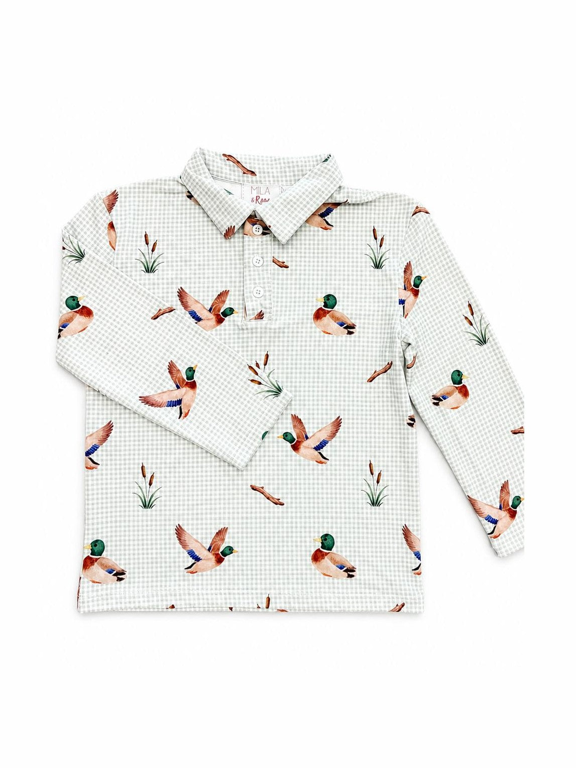 Duck Pond Long Sleeve Polo