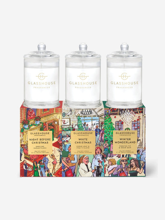 Christmas Trio Candles 3 x 2.1 oz.
