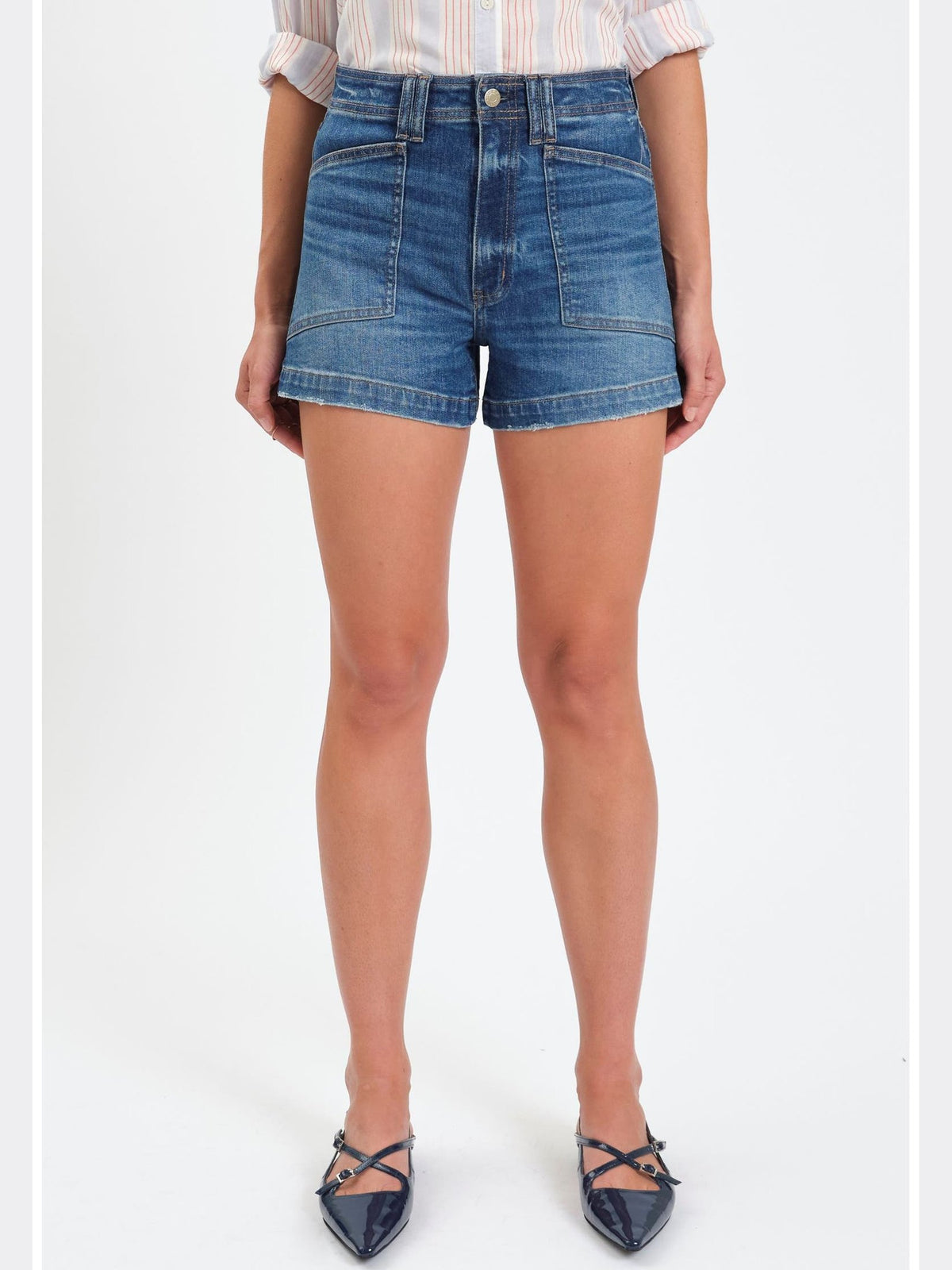 Valley Girl Short High Rise Short - Manhattan