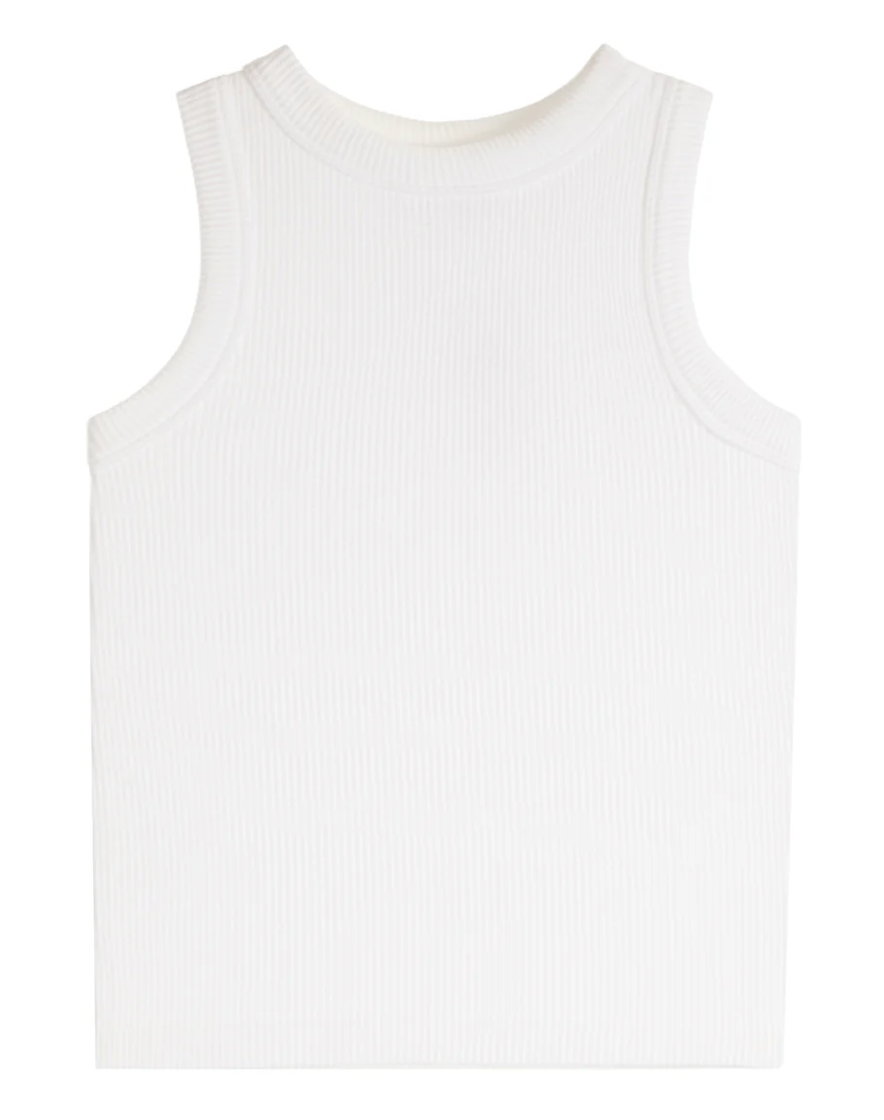 High Neck Ribbed Seamless Tank