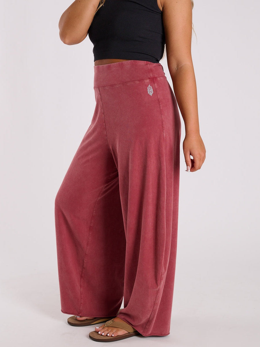 Hot Shot Easy Pants - Brick