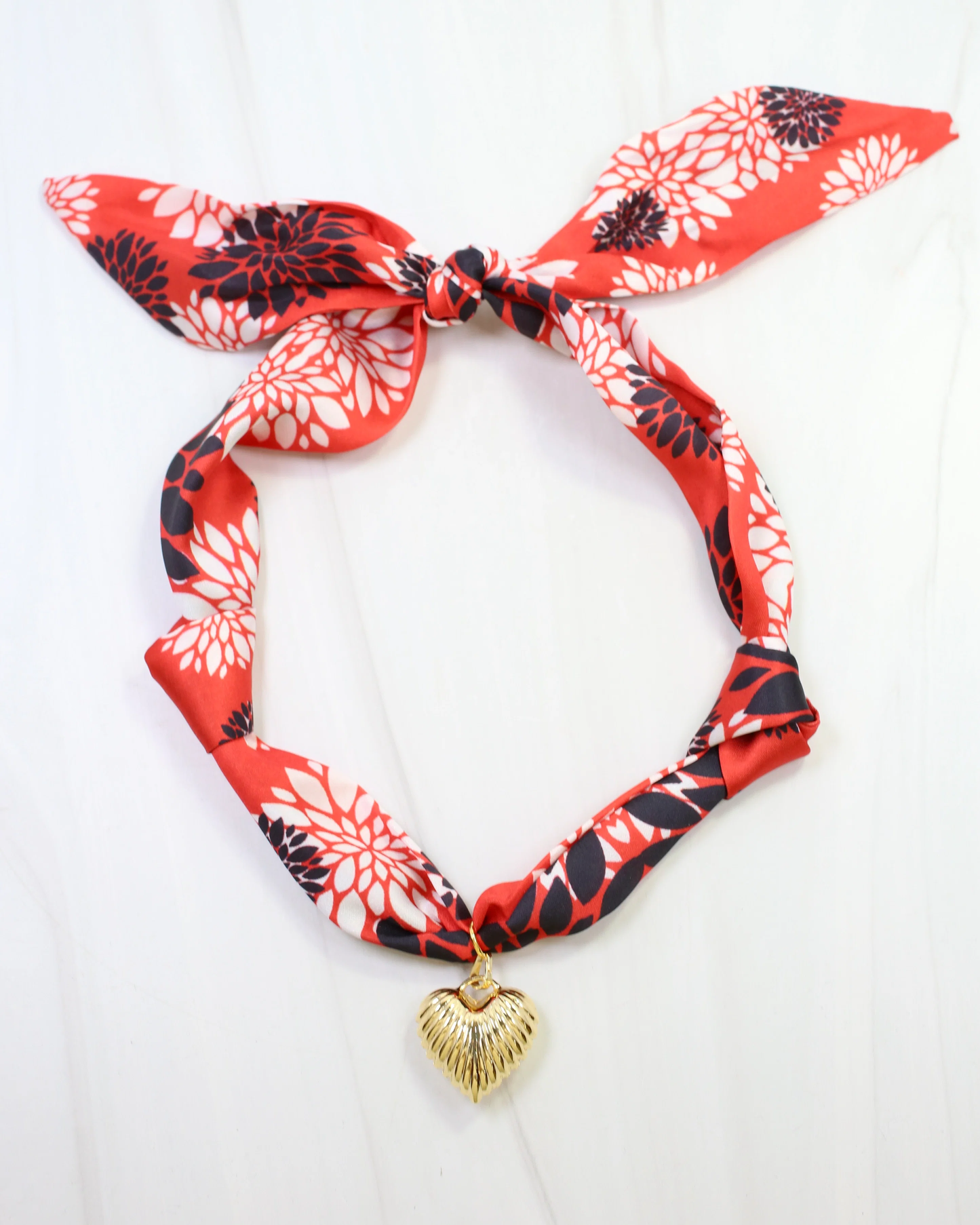 Serafina Scarf Charm Necklace