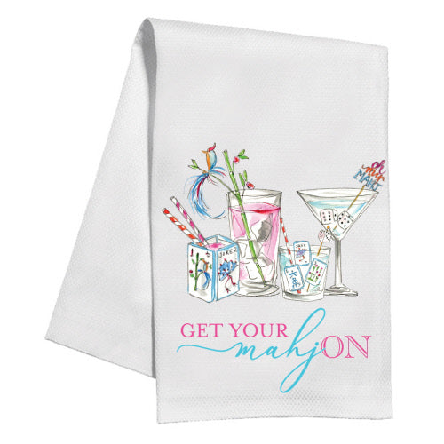 Get your Mahj ON Kitchen Towel