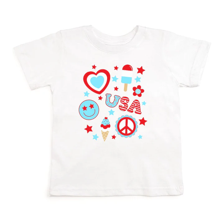 4th of July Doodle T-Shirt