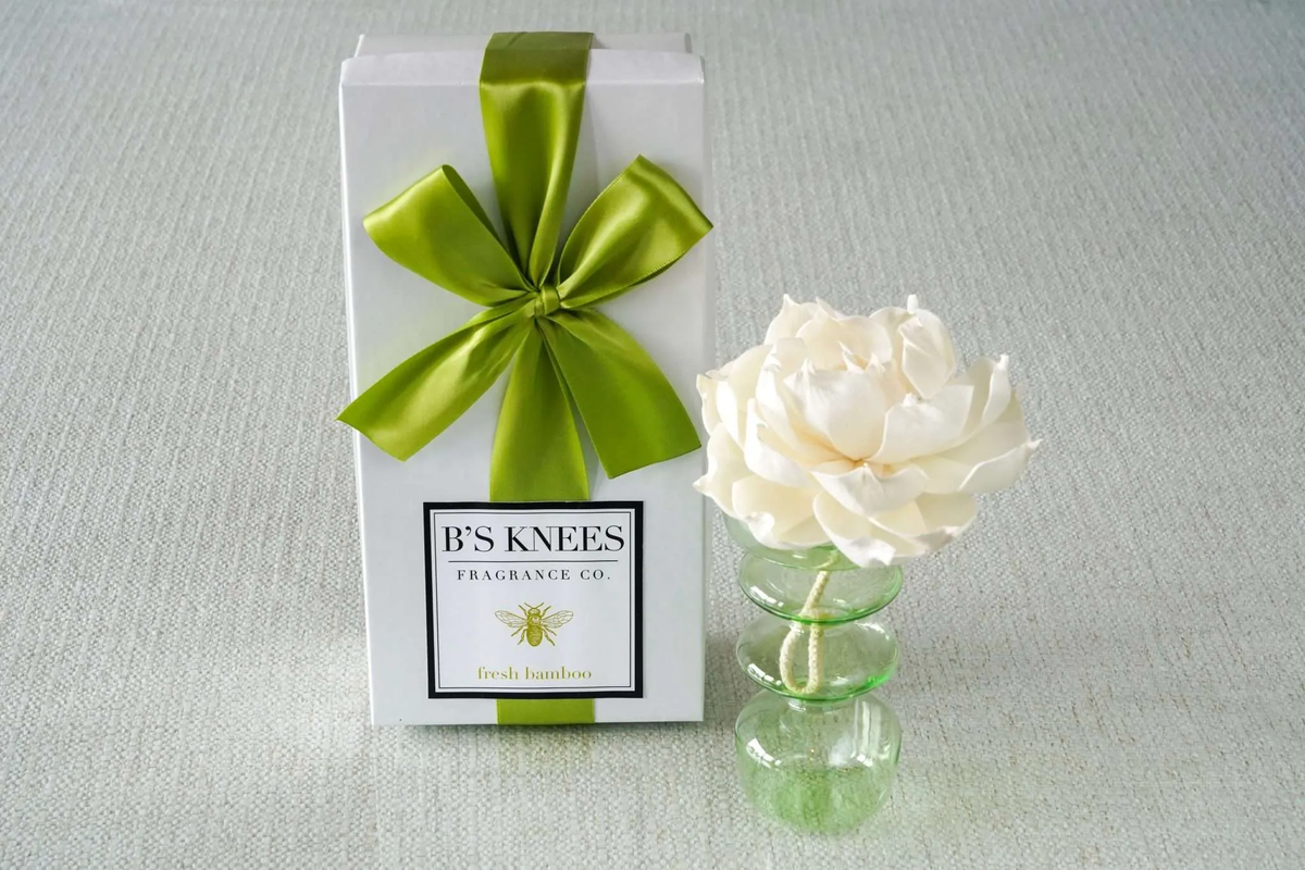 Fresh Bamboo Candle & Diffuser