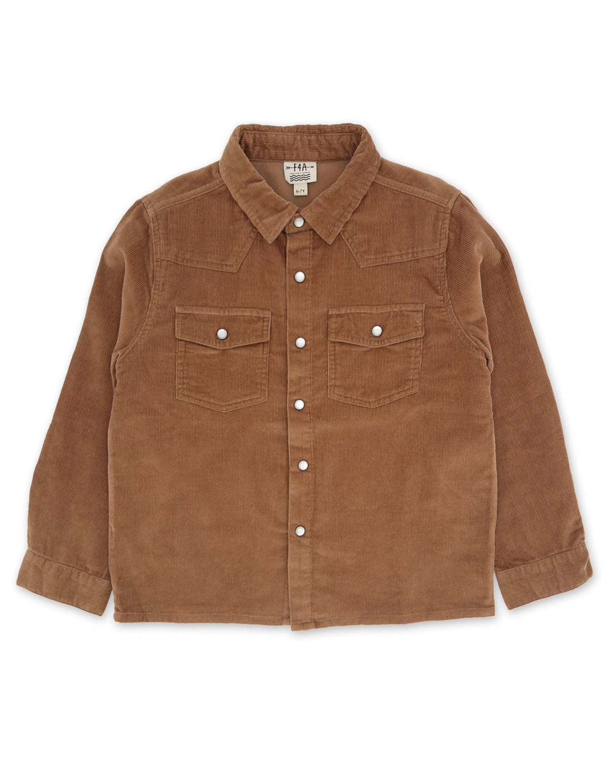 Frontier Corduroy Shirt - Saddle