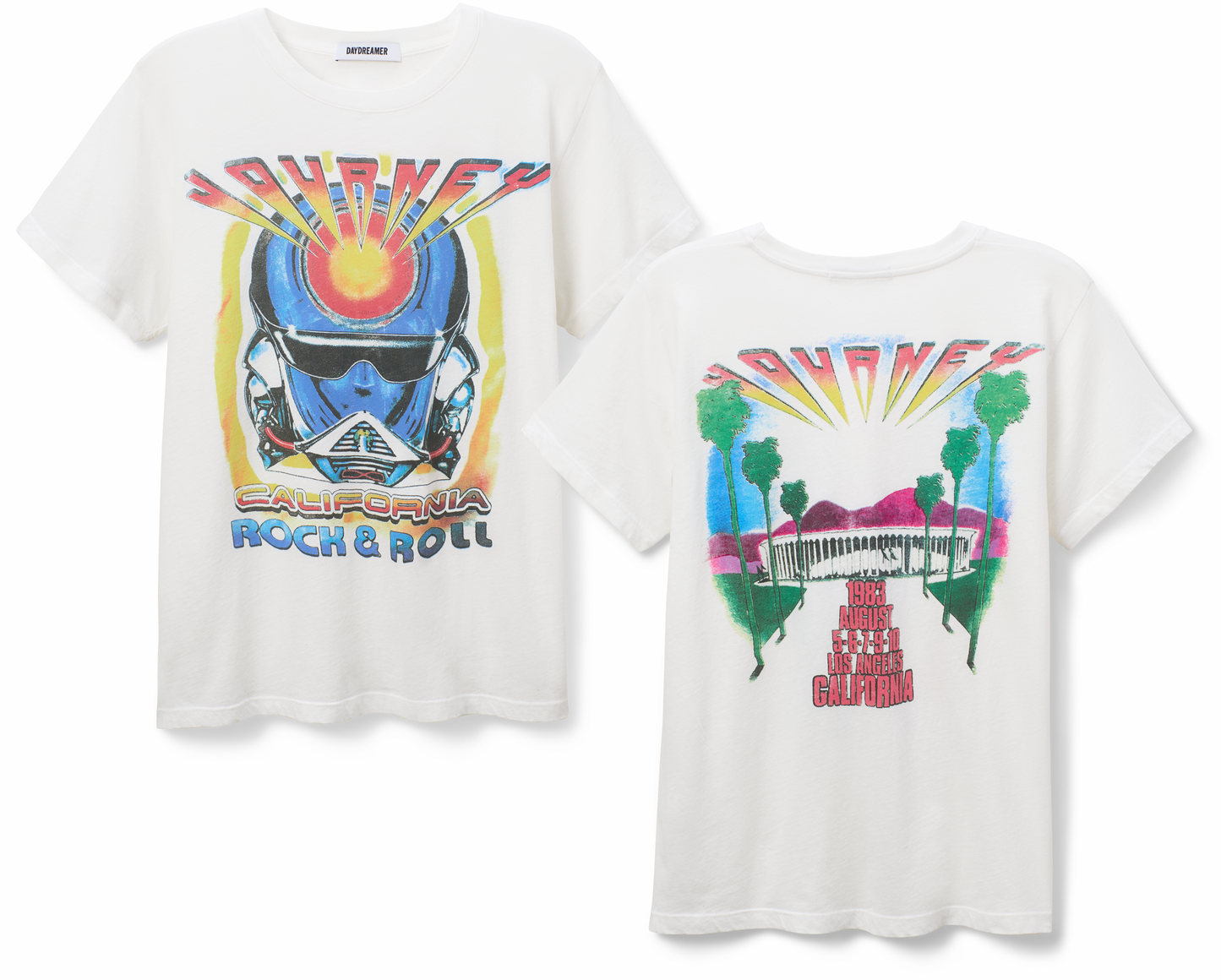 Journey California Rock and Roll Tee