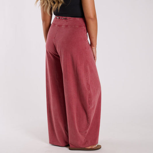 Hot Shot Easy Pants - Brick