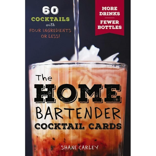 Home Bartender Cocktail Recipe Cards