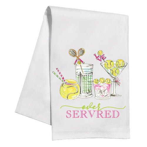 Over-Served Kitchen Towel