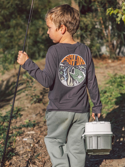 Fish On Long Sleeve Tee