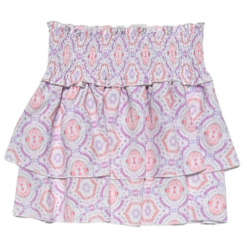 Scottie Skirt - Purple Coral Geo