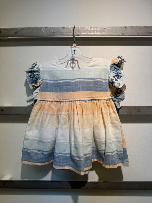 Blue and Yellow Embroidery Set