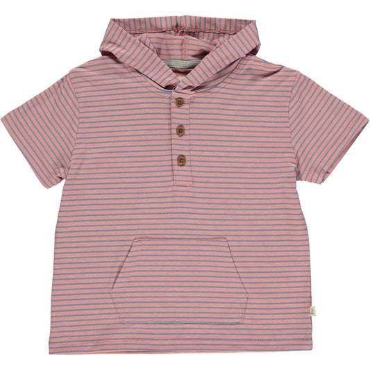 Sennen Pink and Blue Stripe top