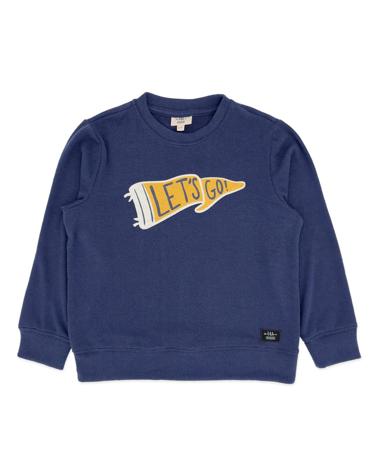 Lets Go Flag Pullover