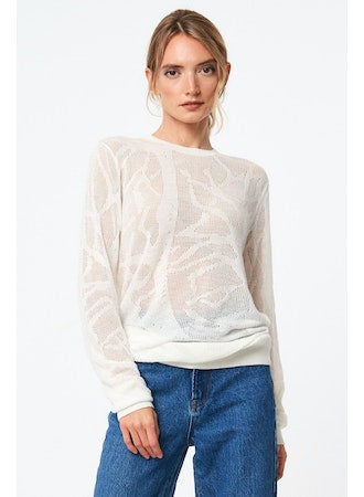 White Casey Sweater