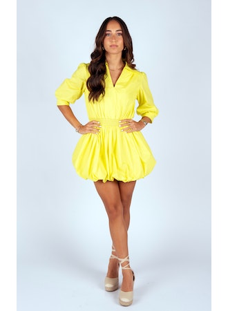 Devon Dress - Citron