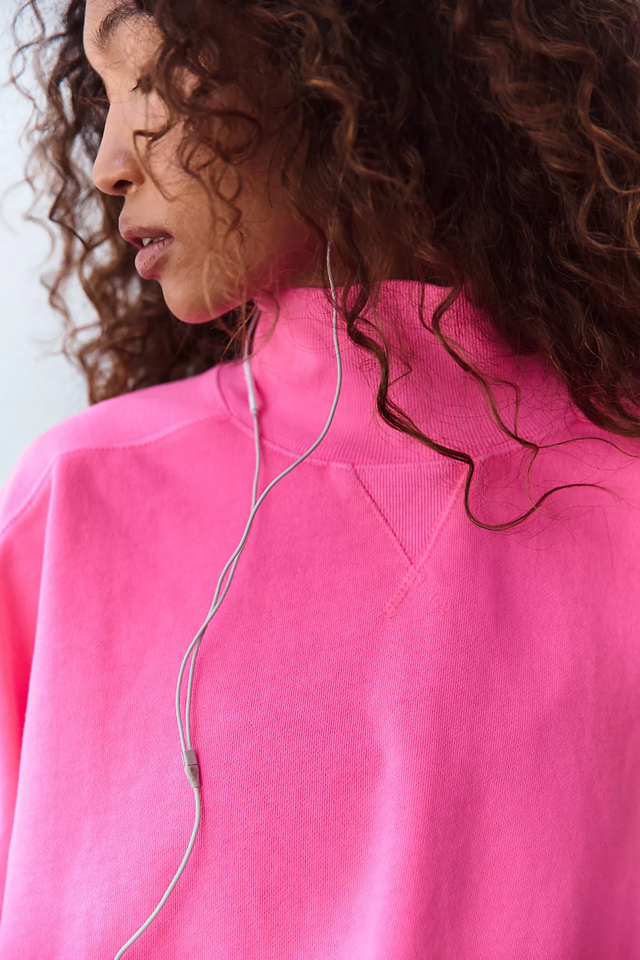 Pickup Game Pullover - Hot Pink