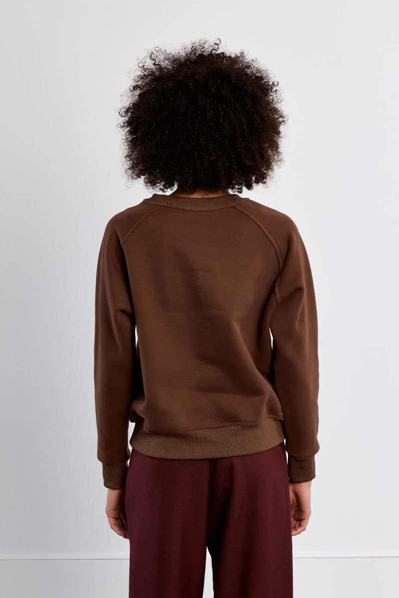 Brunch Knitted Sweater - Chocolate