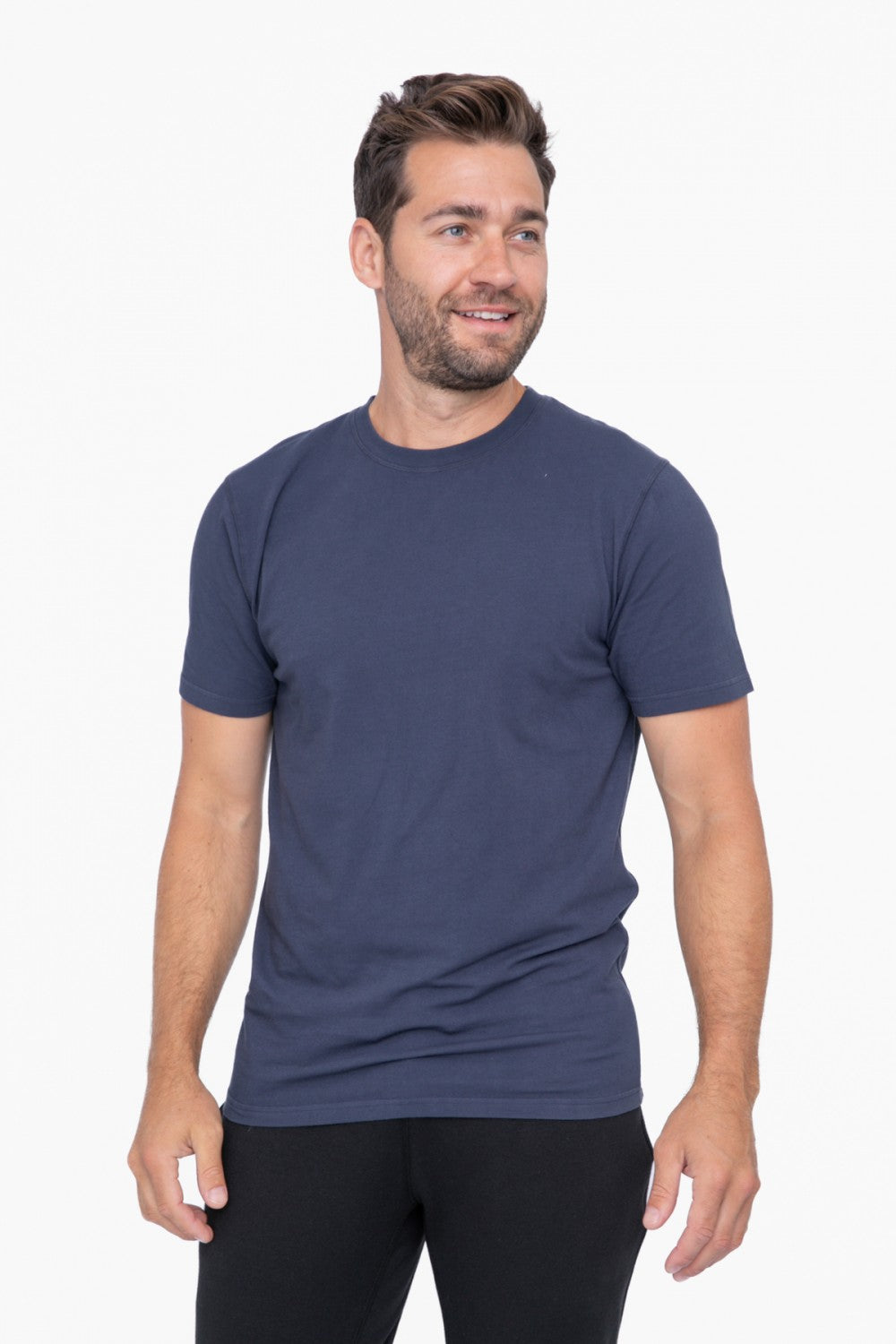 Pima Cotton Blend Short Tee