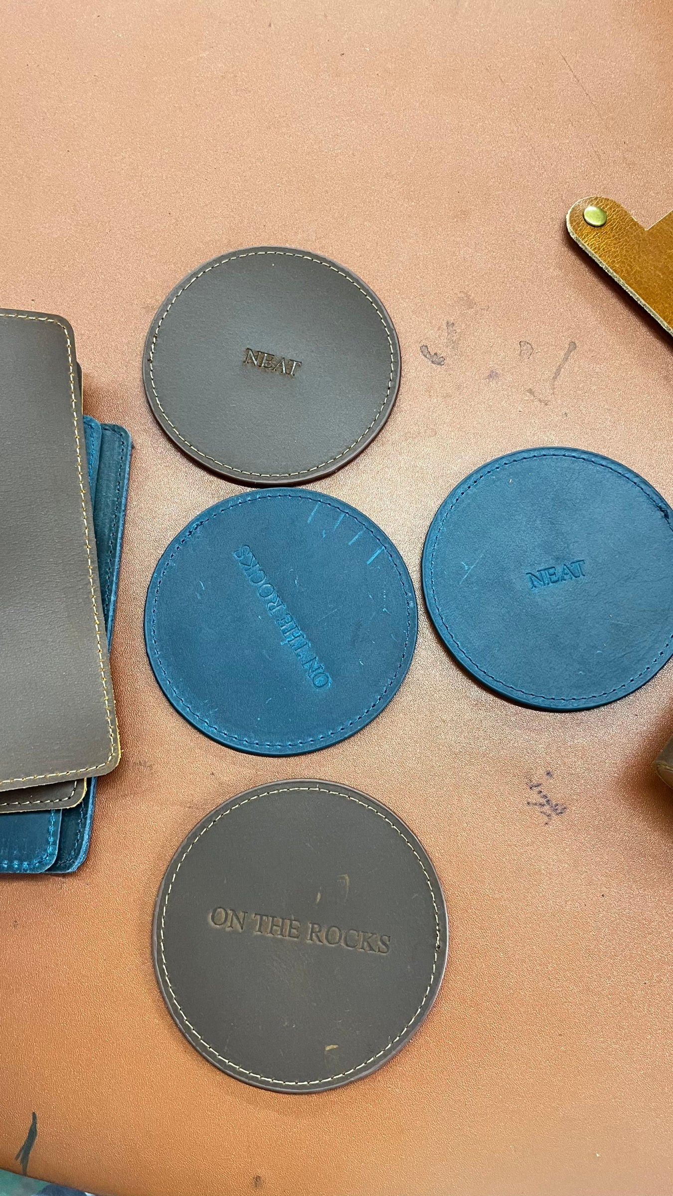 Leather Coasters