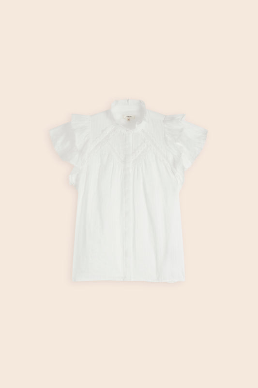 Lady Blouse - Blanc Casse