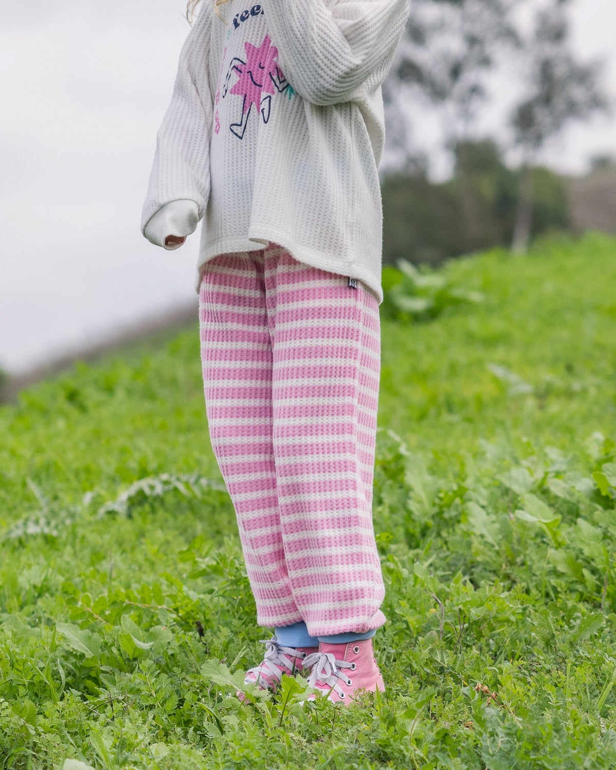 Prism Stripe Pant - Pink Gloss