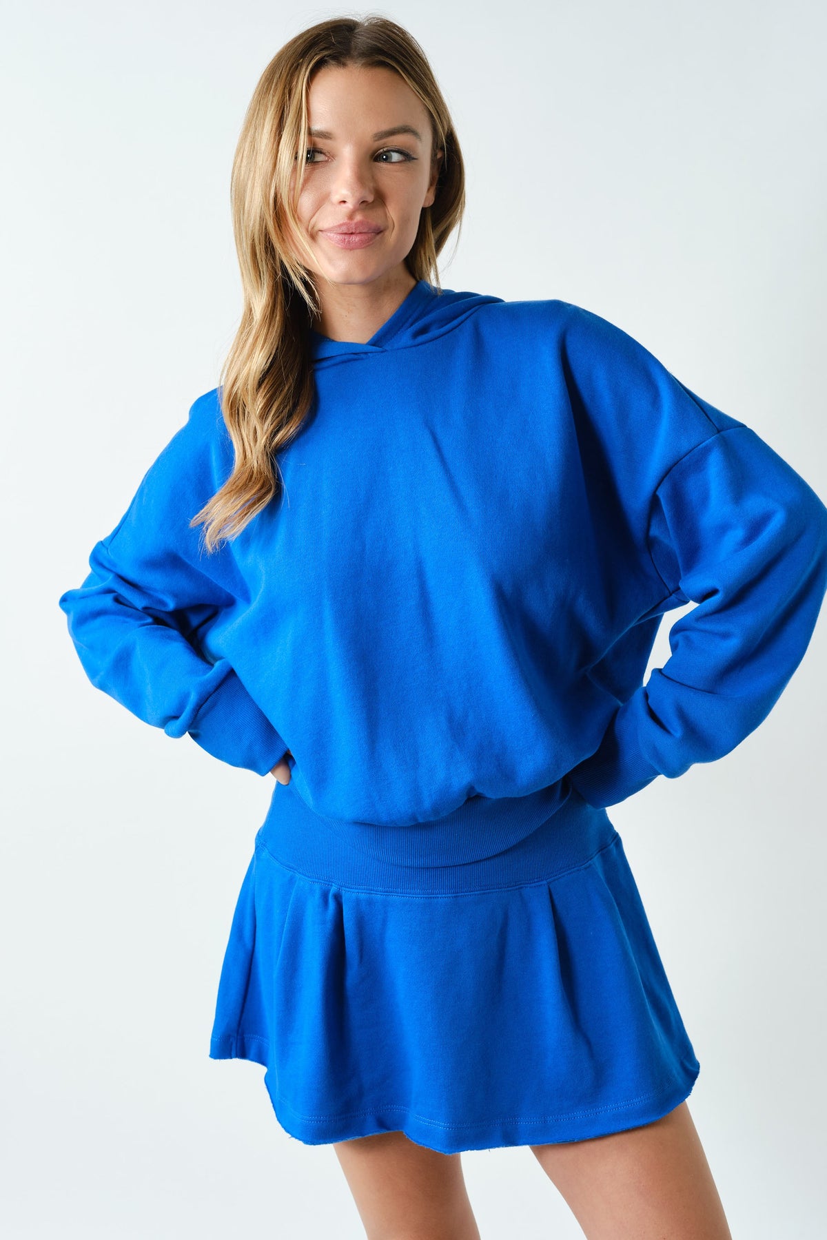 Icon Sport Hoodie Set - Deep Indigo