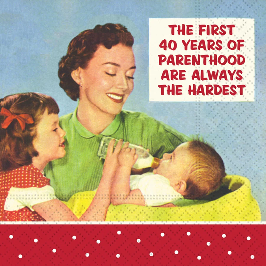 First 40 Years of Parenthood Napkins