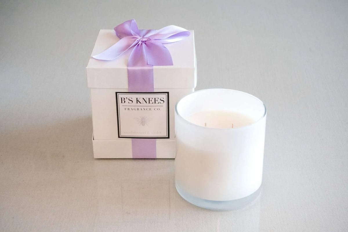 Sandalwood & Violet Candle