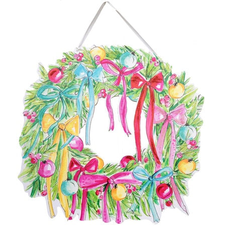 Vintage Wreathe Door Hanger