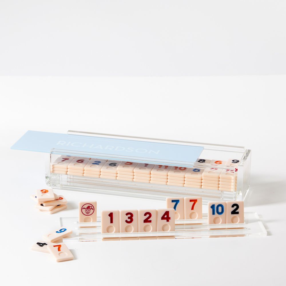 Acrylic Rummikub Set-Custom Engraved