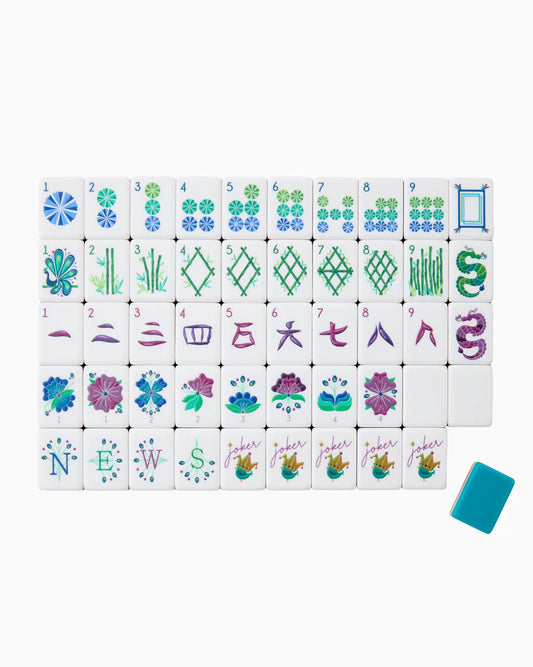Oh My Mahjong Tiles - Lagoon